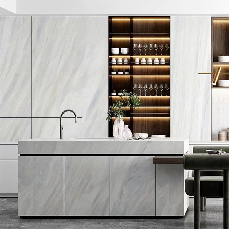 #Dione Nuovolato Marble countertop